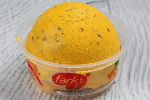 Kesari Pista Ice-Cream (Scoop)