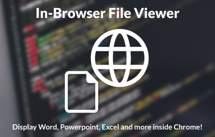 In-Browser File Viewer small promo image