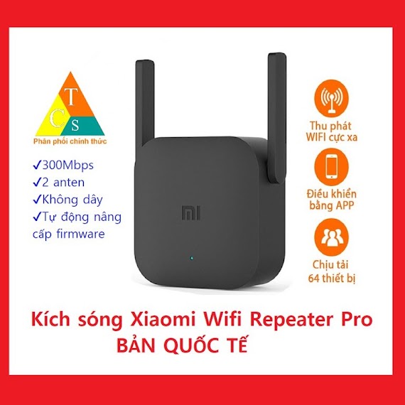 Thiết Bị Kích Sóng Xiaomi Wifi Repeater Pro Bộ Kích Sóng Wifi Xiaomi Pro Chính Hãng