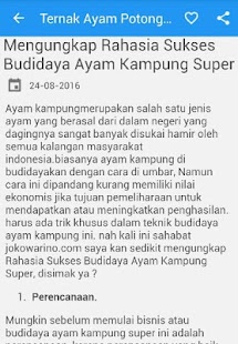 Lastest Ternak Ayam Jawa Super APK