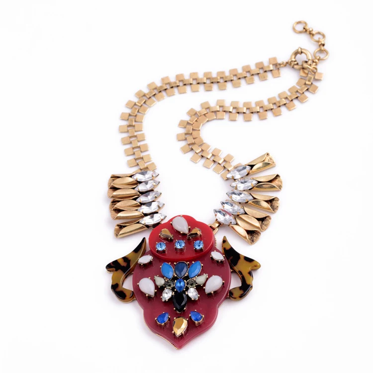 Retro luxury nightclub caprice ladies necklace