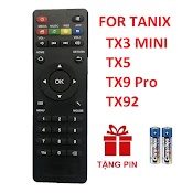 Remote Điều Khiển Android Tv Box Tanix Tx3 Mini Tx5 Tx9 Pro Tx92 Tivi Box (Hàng Xịn - Tặng Pin)