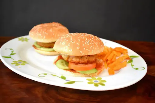 Aloo Tikki Burger Meal