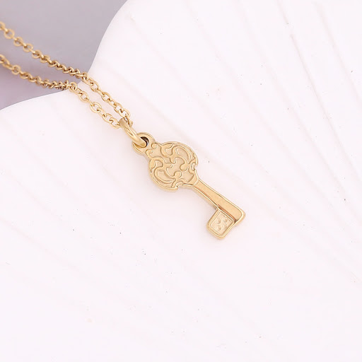 Title 14, Personalized Oil Dripping Cross Stainless Steel...
