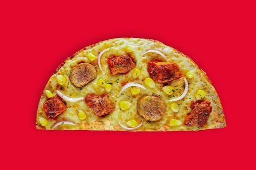 Double Chicken Feast Semizza (Half Pizza)(Serves 1)