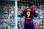 Barcelona's Luis Suarez. Picture Credit: Getty Images