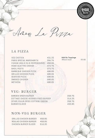 A'Mour Bistro & Creamery menu 1