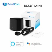 Điều Khiển Hồng Ngoại Broadlink Bestcon Rm4C Mini Và Broadlink Rm4 Mini - Điều Khiển Máy Lạnh Bằng App, Hỗ Trợ Google