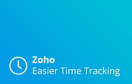 Zoho Books Easier Time Tracking Preview image 0