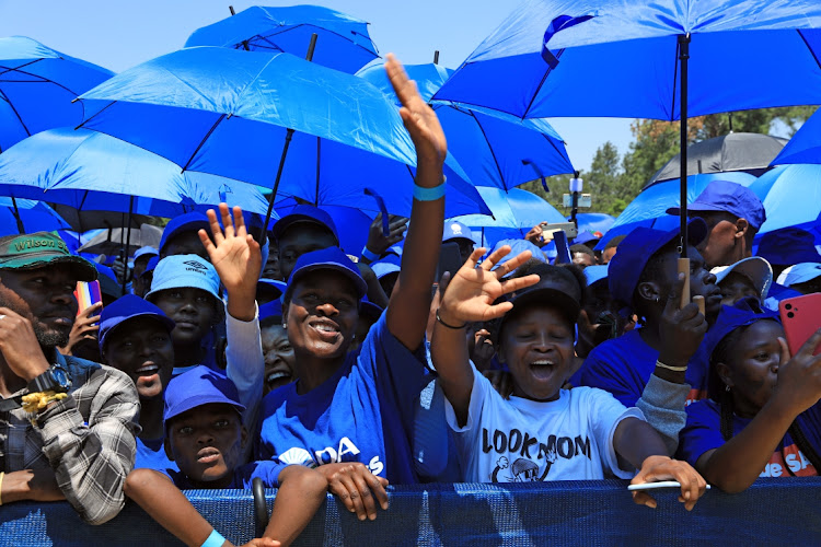 Steenhuisen told thousands of DA supporters that for the first time since 1994 there was an indication the ANC's support was likely to dip below 50%.