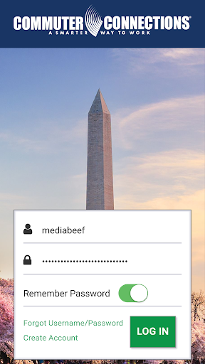 Screenshot Commuter Connections