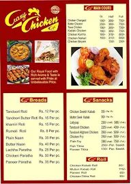 Crazy Chicken Cafe menu 5