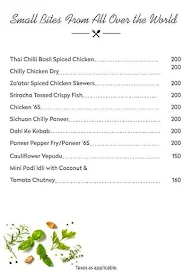 Atara Cafe menu 4