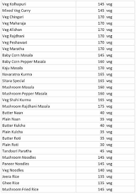 Sitara Veg Restaurant menu 6