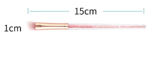 Title 10, Pinceau de maquillage Pink Quicksand pour une a...
