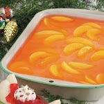 Peaches 'n' Cream Gelatin Dessert Recipe was pinched from <a href="http://www.tasteofhome.com/recipes/peaches--n--cream-gelatin-dessert" target="_blank">www.tasteofhome.com.</a>