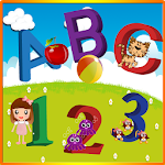 Learn abcd 1234 color & shapes Apk