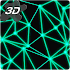 Neon Particle Plexus 3D Live Wallpaper1.0.5 (Paid)