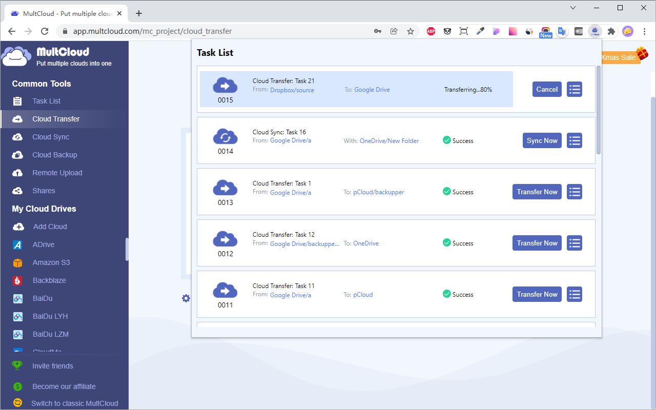 Transfer Dropbox to Google Drive Preview image 5