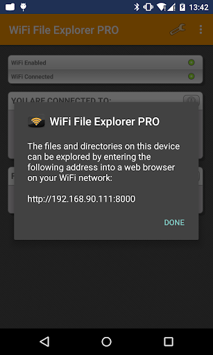 Screenshot WiFi File Explorer PRO