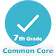 Grade 7 Common Core Math Test & Practice 2019 icon