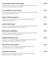 Jaani Maani Biryani By Terra Food Co. menu 3