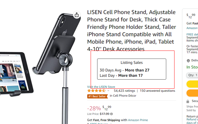 Listing Sales - Amazon Preview image 2