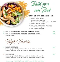 Cj's Fresh menu 4