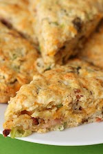 Bacon Cheddar Scones was pinched from <a href="http://www.annies-eats.com/2010/04/08/bacon-cheddar-scones/" target="_blank">www.annies-eats.com.</a>