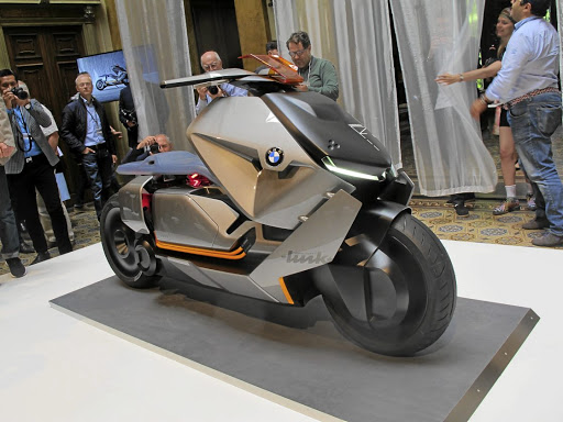 The BMW Motorrad Concept Link is a design study but the company has big plans for electrifying two-wheeled transport