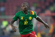 Vincent Aboubakar in action for Cameroon in the 2021 Africa Cup of Nations semifinal against Egypt in Yaounde on February 3 2022. Aboubakar will captain his national team at the 2022 World Cup.