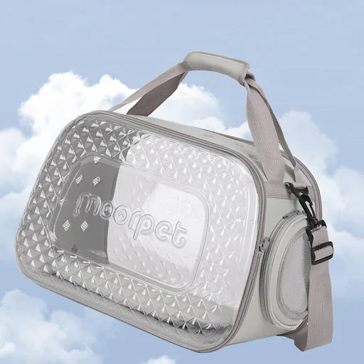 Transparent Carrier Pet Bag, Foldable, Shoulder, Portable, Travel, Breathable, Transport, Space Capsule, Cat, Dog, High 