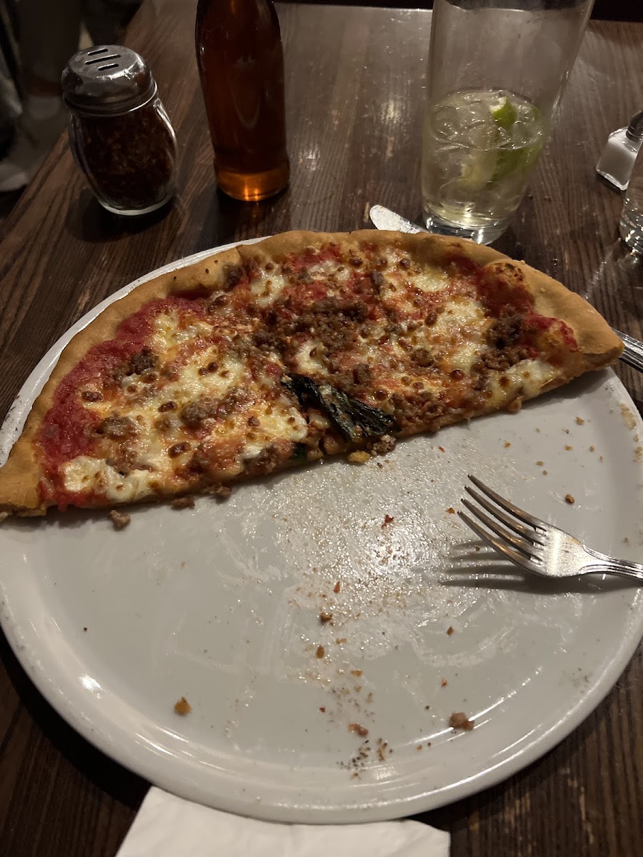 Gluten-Free Pizza at Don Antonio