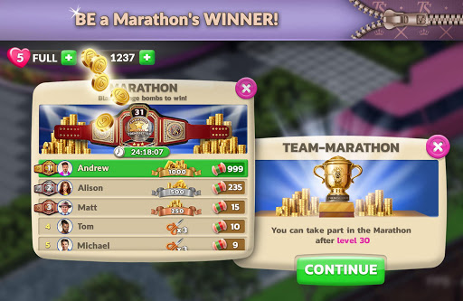 TrendSetter Match 3 Puzzle