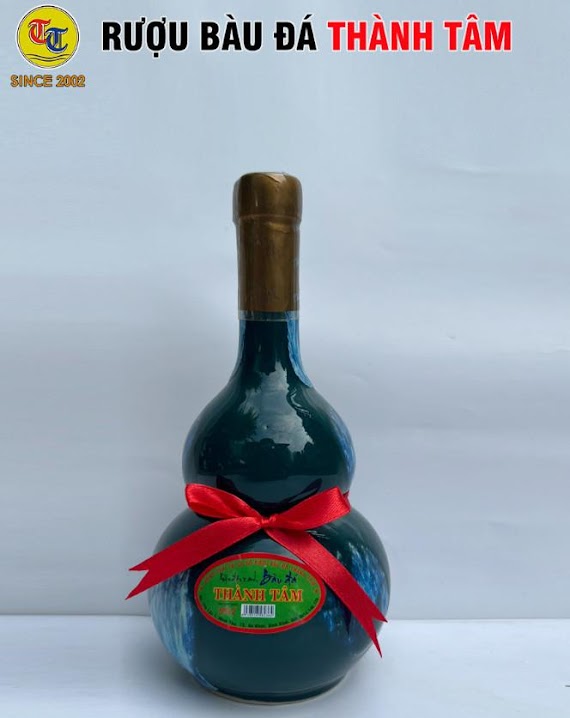 [Ocop] Rượu Bàu Đá Hồ Lô 350Ml – Đậu Xanh (Màu Xanh Rêu)