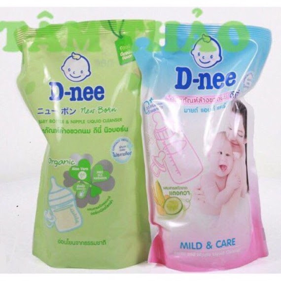 Nước Rửa Bình Sữa Dnee 600Ml - Date 2025