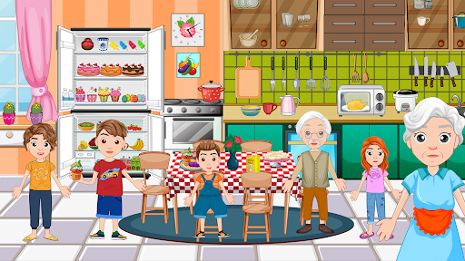 Screenshot Pretend Town Grandparents Home