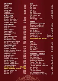 Shahi Zaikha menu 2