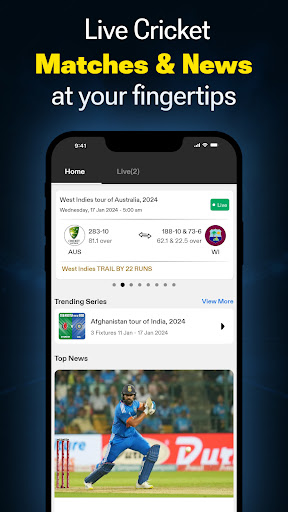 Screenshot IPL Cricket Score App: Crick18