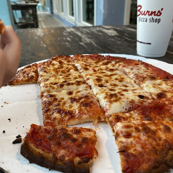 Gluten-Free Pizza at J Burns Pizza