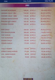 Tripty's Bar & Restaurant menu 4