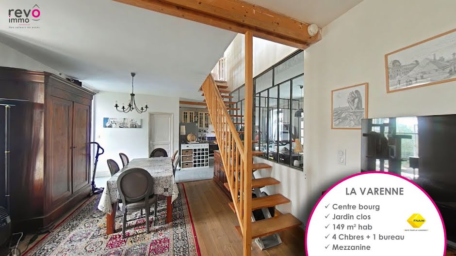 Vente maison 6 pièces 149 m² à La Varenne (49270), 279 600 €