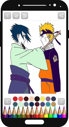 Naruto coloring bookのおすすめ画像2