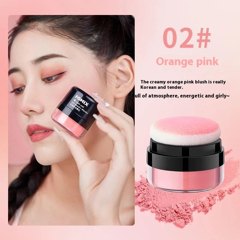 Light Transparent Soft Color Mushroom-shaped Haircut Air Cushion Repair Blush for a natural, radiant, and healthy glow.