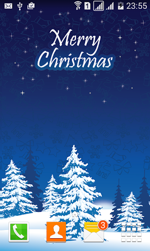 Merry Christmas Live Wallpaper