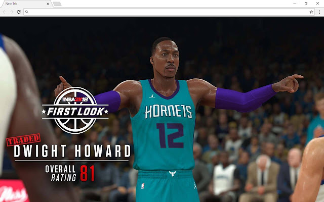 NBA 2k18 New Tab