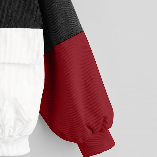Title 6, Loose corduroy kleurblok honkbaluniform
