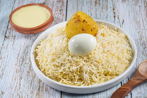 Egg Biryani + Phirni