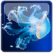 Sea Jellyfish Underwater LWP  Icon