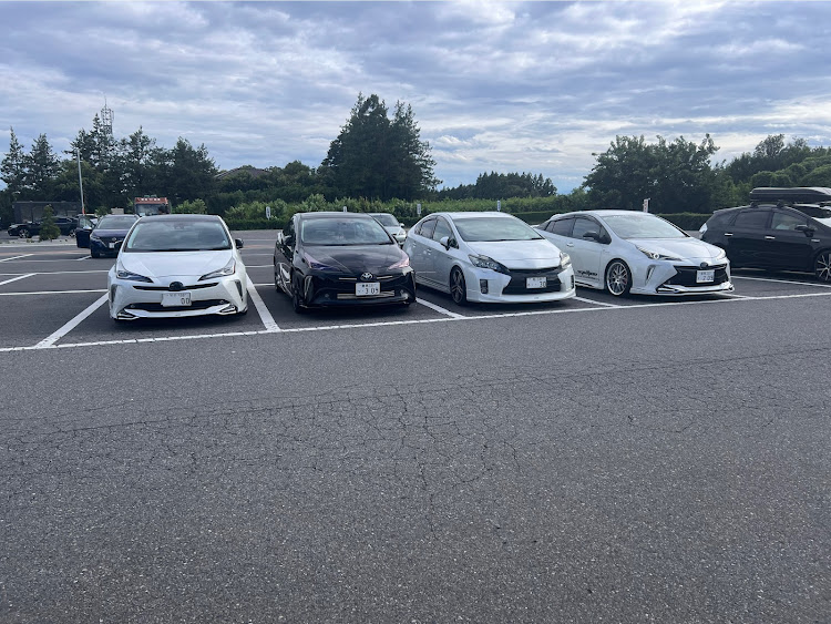 プリウスの休日ドライブ・グルメツアー・休日を満喫・初参加MTに関するカスタム事例の投稿画像11枚目